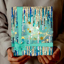 Search for turquoise and gold wrapping paper Glitter