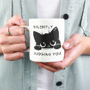 Search for silently judging you mugs Cat mum