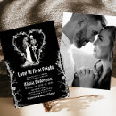 Search for fright invitations Bride or die