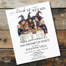 Search for witch hens party invitations Halloween bachelorette