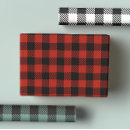 Search for green and black buffalo plaid wrapping paper Red