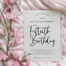 Search for art deco 50th birthday invitations Modern