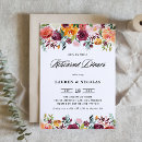 Search for autumn rehearsal dinner invitations Botanical