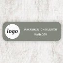 Search for green name tags Company corporate business employee