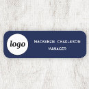 Search for blue name tags Logo