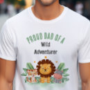 Search for dad of a wild one tshirts Lion