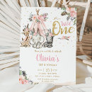Search for shes a wild one birthday invitations Pink and gold