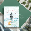 Search for red fox christmas cards Cute