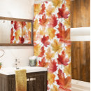 Search for autumn shower curtains Leaves