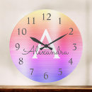 Search for purple clocks Modern