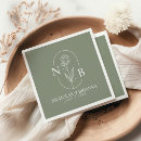 Search for sage wedding napkins Traditional classic classy