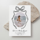 Search for unique baby shower invitations Black and white