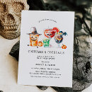 Search for simple halloween invitations Watercolor