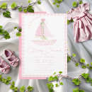 Search for pink gingham baby shower invitations Plaid