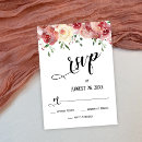 Search for red rose wedding rsvp cards Response