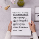 Search for farewell thank you cards Coworker