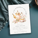Search for vintage tea birthday invitations Boho