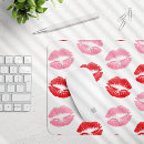 Search for pink lipstick mousepads Red lips