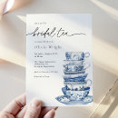 Search for tea bridal shower invitations Watercolor