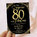 Search for 80 and fabulous invitations Calligraphy