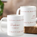 Search for red party mugs For her