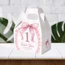 Search for 1st birthday favour boxes Pink