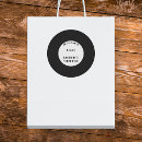 Search for vintage vinyl stickers Black