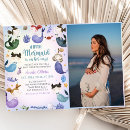 Search for baby mermaid invitations Our little mermaid