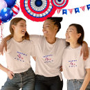 Search for 4th of july girls tshirts Patriotic