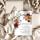 Search for fall couples shower invitations Botanical