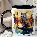 Search for the owl mugs Nature
