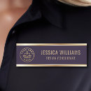 Search for purple and gold office supplies Employee