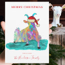 Search for goat christmas cards Farm animal