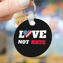 Search for hate key rings Protest