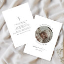 Search for black white photo christening invitations Modern