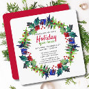 Search for floral open house invitations Festive