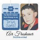 Search for initial car air fresheners For him