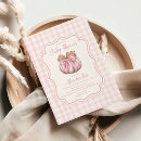 Search for pink pumpkin baby shower invitations Whimsical