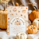 Search for sweet little pumpkin baby shower invitations Orange