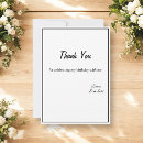 Search for black and white thank you cards Chic