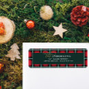 Search for tartan return address labels Traditional