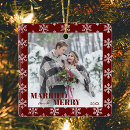 Search for merry and bright christmas tree decorations Newlywed