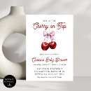 Search for valentine baby shower invitations Coquette
