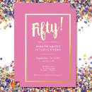 Search for classy 50th birthday invitations Minimalist
