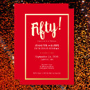Search for red white gold invitations Classy