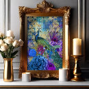 Search for peacock home decor posters Elegant