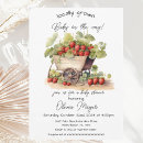 Search for strawberry baby shower invitations Locally grown