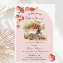 Search for strawberry baby shower invitations Locally grown