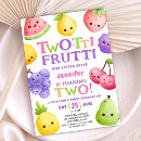 Search for two tti fruity birthday invitations Cute
