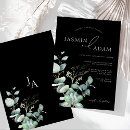 Search for modern suite wedding invitations Formal